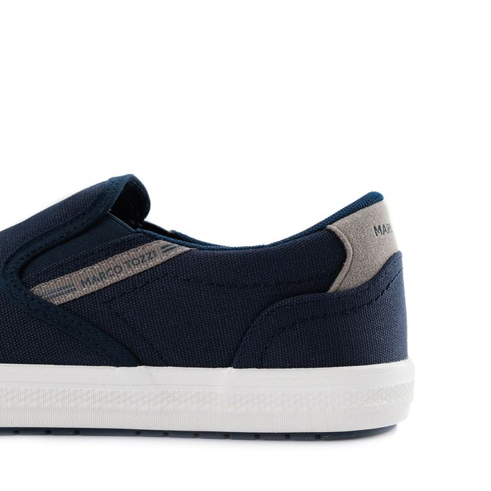 Синие слипоны Marco Tozzi 2-14604-44-805/101