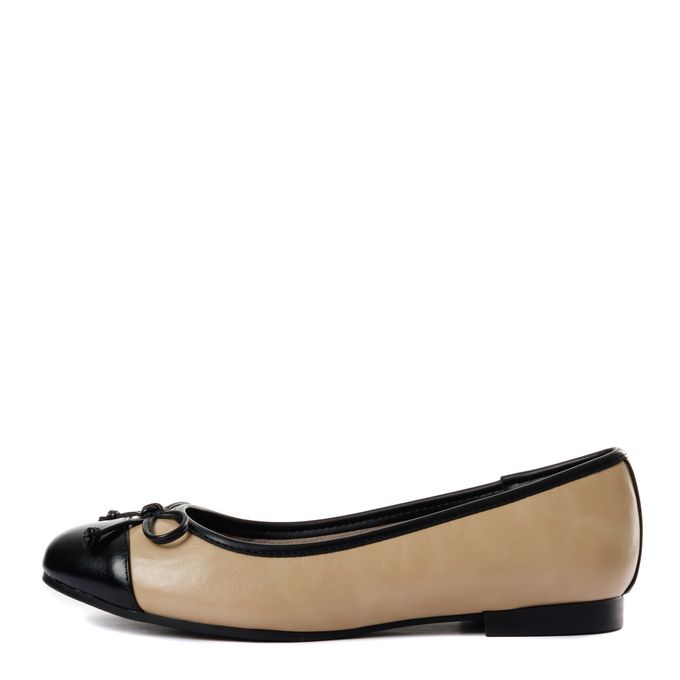 Бежевые балетки Marco Tozzi