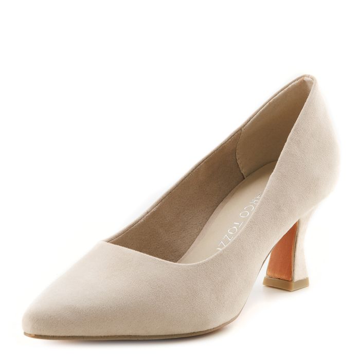 Marco Tozzi сарғыш, биік өкшелі туфлилері 2-22418-41-404/220