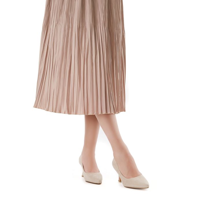 Marco Tozzi сарғыш, биік өкшелі туфлилері 2-22418-41-404/220