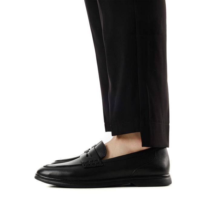 Чёрные лоферы Marco Tozzi 2-24603-44-022/220
