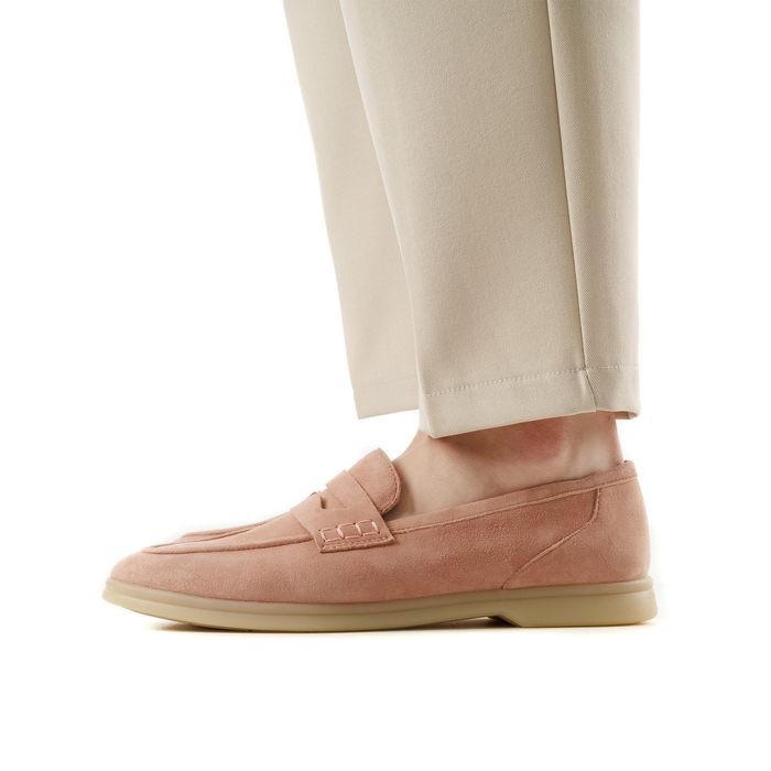 Marco Tozzi қызғылт лоферлері 2-24603-44-408/220