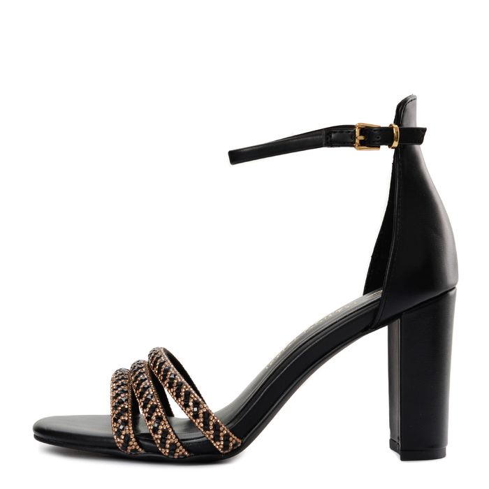 Marco Tozzi қара босоножкалары 2-28318-44-001/220