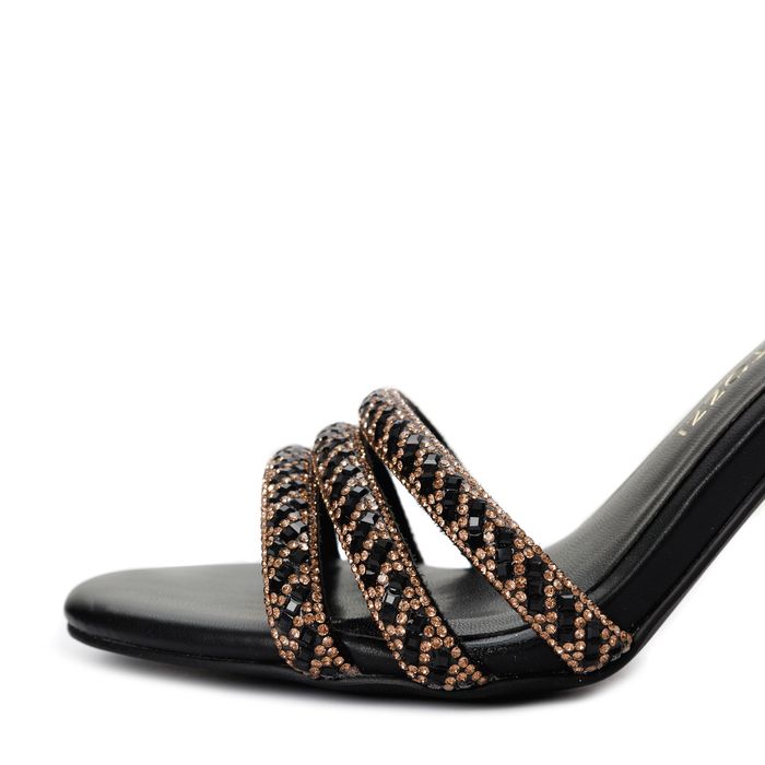 Marco Tozzi қара босоножкалары 2-28318-44-001/220