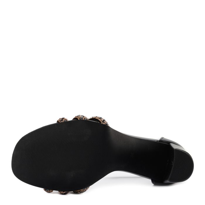 Marco Tozzi қара босоножкалары 2-28318-44-001/220