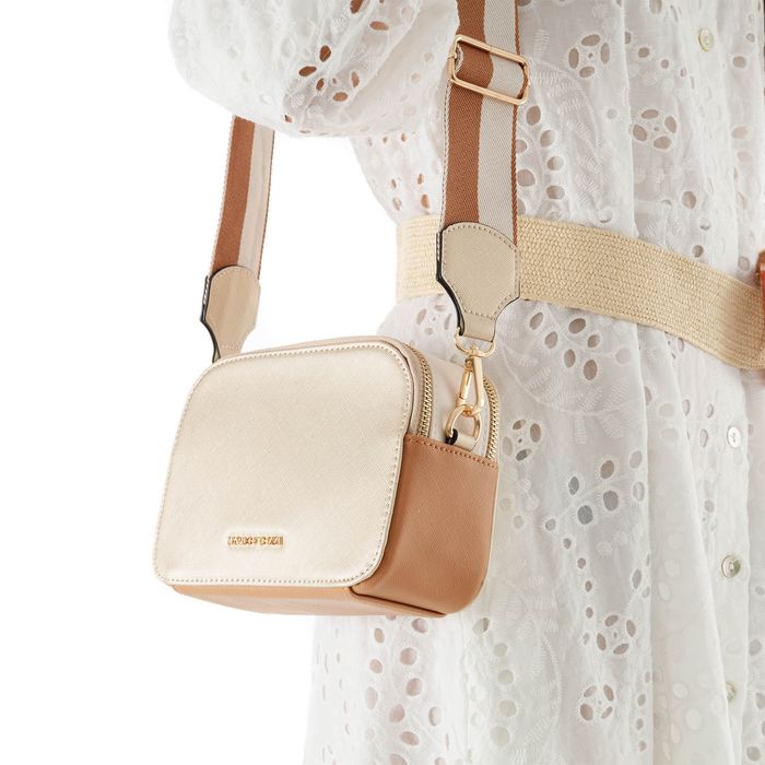 Серебристая сумка Marco Tozzi 2-61014-42-960/610