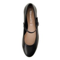 Чёрные балетки TAMARIS 1-22122-42-020/220