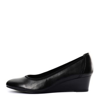 Tamaris қара биік өкшелі туфлілері