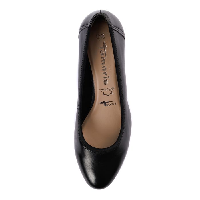 Чёрные туфли лодочки Tamaris 1-22320-42-003/202