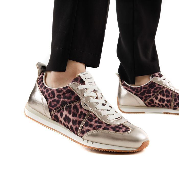 Tamaris леопард түсті кроссовкалары 1-23653-44-329/202
