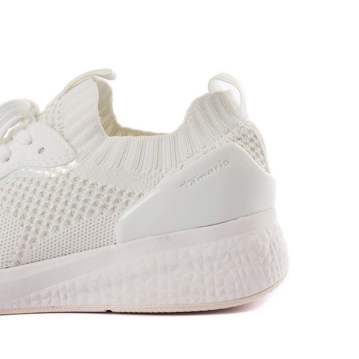 Tamaris ақ кроссовкалары 1-23714-42-100/200