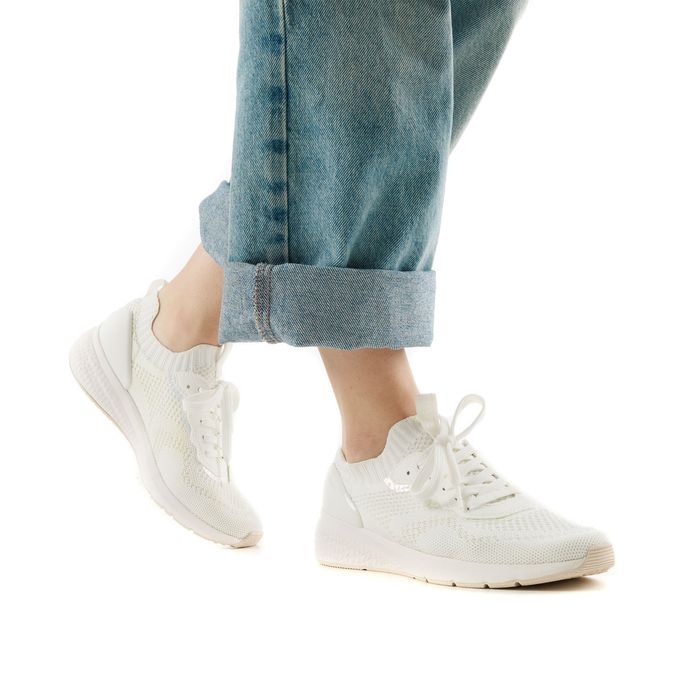 Tamaris ақ кроссовкалары 1-23714-42-100/200