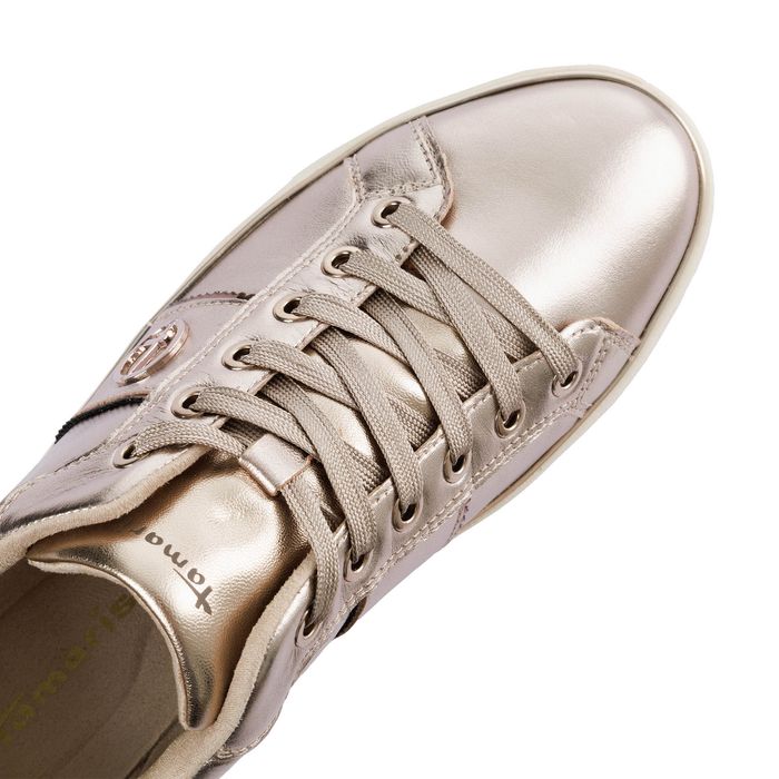 Золотистые кеды Tamaris 1-23724-42-933/202