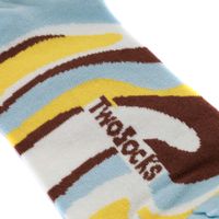 TWO SOCKS көгілдір шұлықтары F0012
