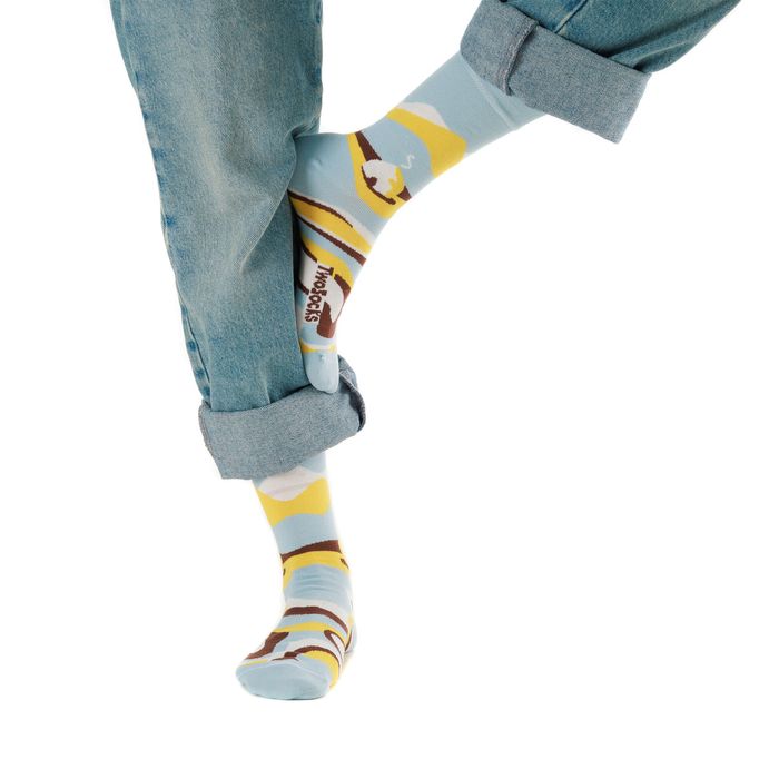 TWO SOCKS көгілдір шұлықтары F0012