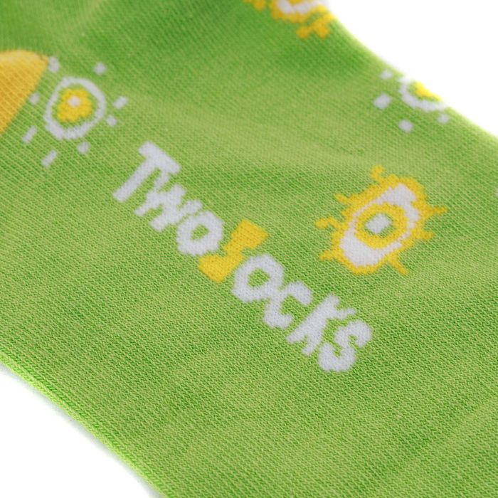 TWO SOCKS жасыл шұлықтары G0002