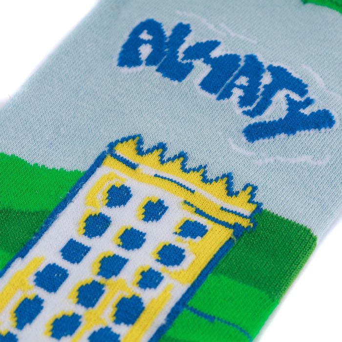 TWO SOCKS жасыл шұлықтары C0001