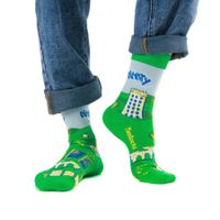 TWO SOCKS жасыл шұлықтары C0001