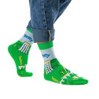 TWO SOCKS жасыл шұлықтары C0001