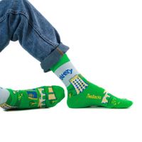 TWO SOCKS жасыл шұлықтары C0001