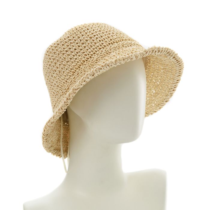 Бежевая панама Fabretti WN14-13