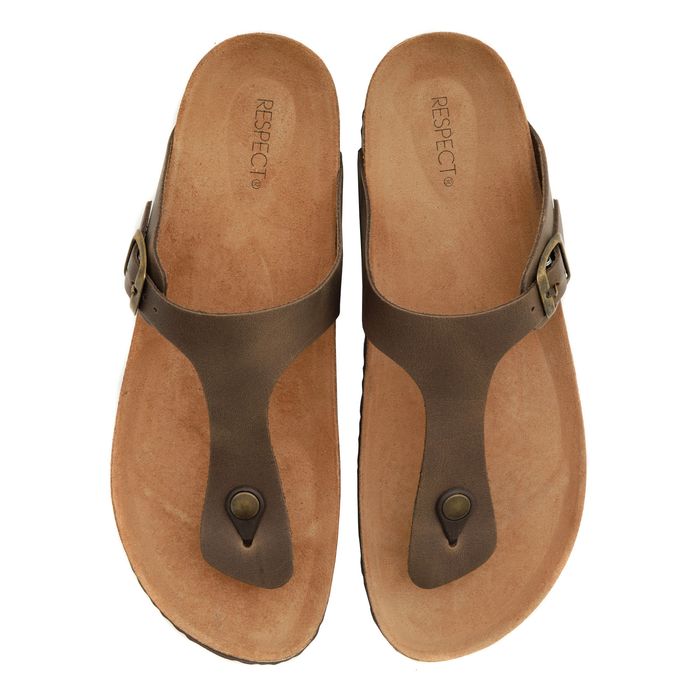 Бежевые пантолеты Respect BILL APURE KAKI