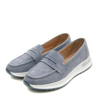 Голубые лоферы Audienz AS032-012
