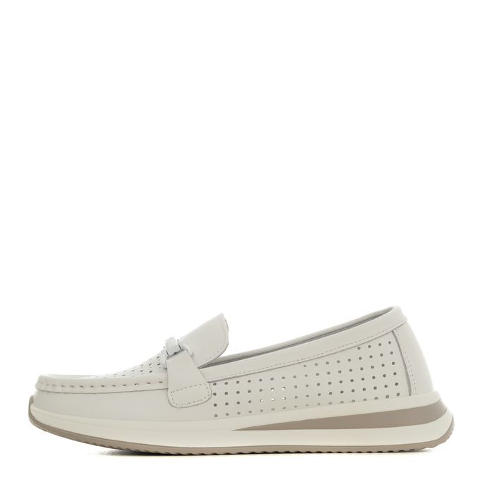 Audienz ақ лоферлері