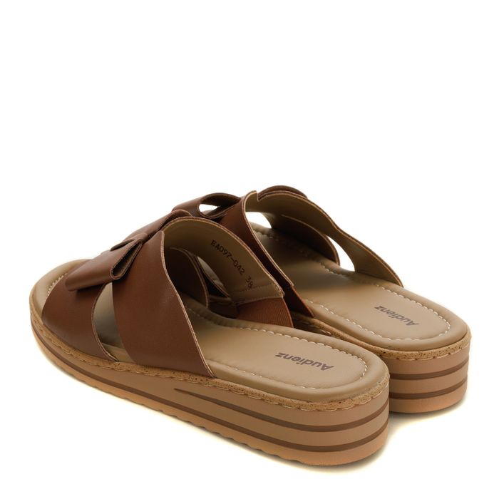 Коричневые пантолеты Audienz EA097-042