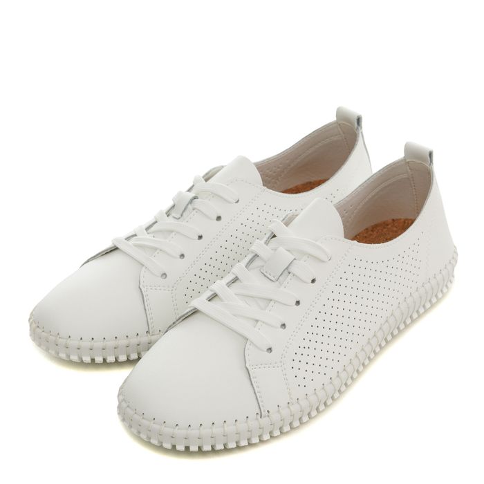 Белые кеды EC313-010