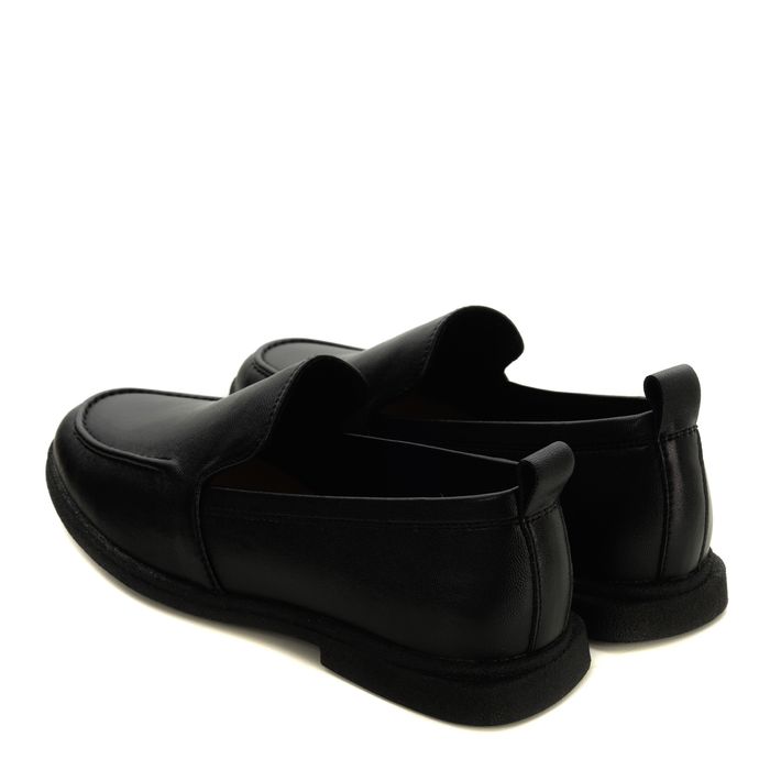 Чёрные лоферы Audienz EX049-012