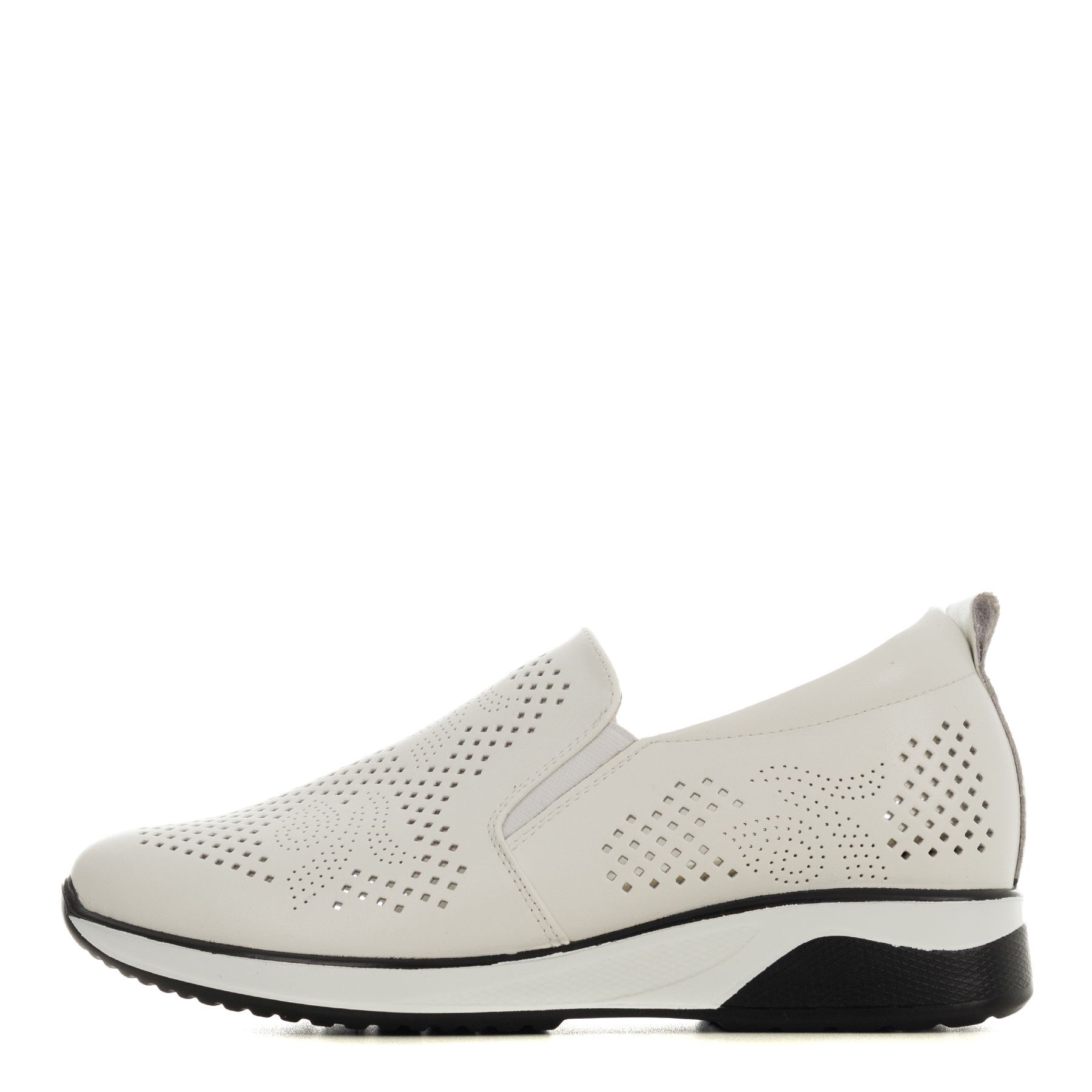 Белые лоферы Audienz GP018-031