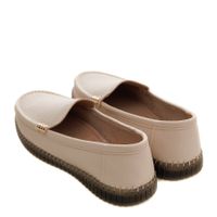 Бежевые мокасины HA706-012