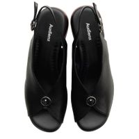 Туфлиөкшесі ашық носком, қара HL248-013