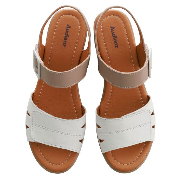 Бежевые босоножки HX056-140