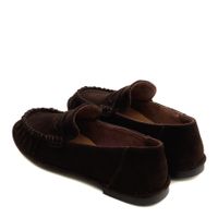 Коричневые лоферы NU1066-012