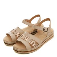 Бежевые босоножки NU829-131