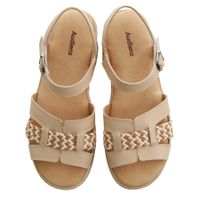Бежевые босоножки NU829-131
