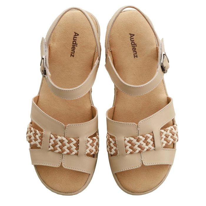 Бежевые босоножки NU829-131