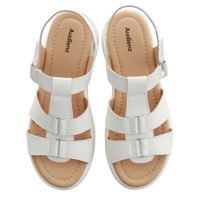 Белые сандалии RN313-011