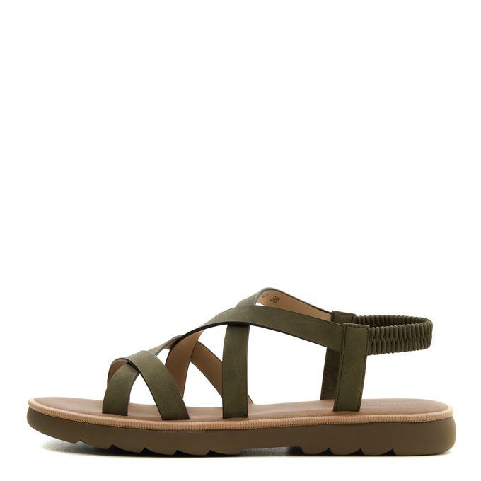 Зелёные сандалии