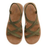 Зелёные сандалии RW255-013