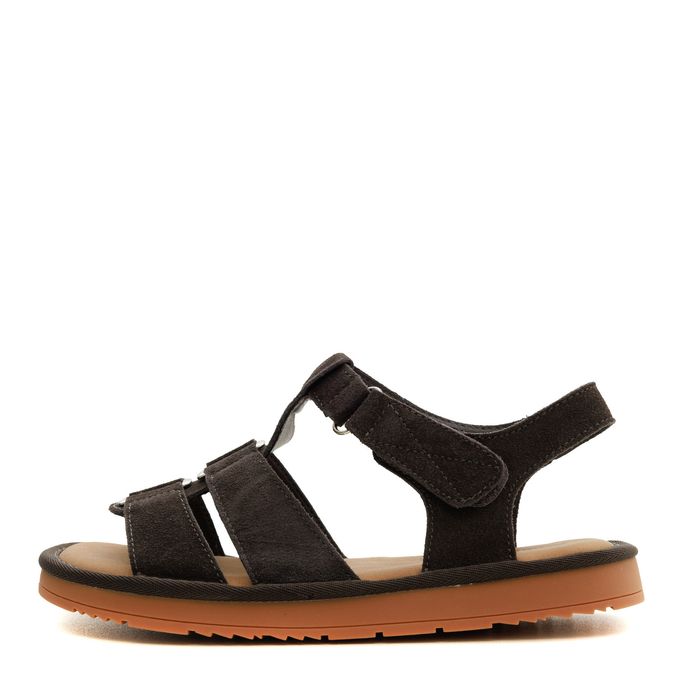 Коричневые сандалии