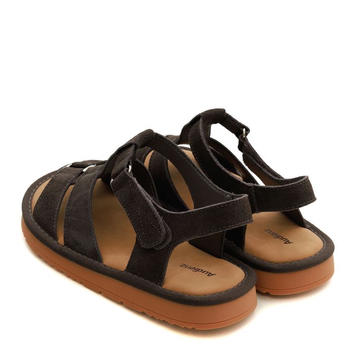 Коричневые сандалии RW257-014