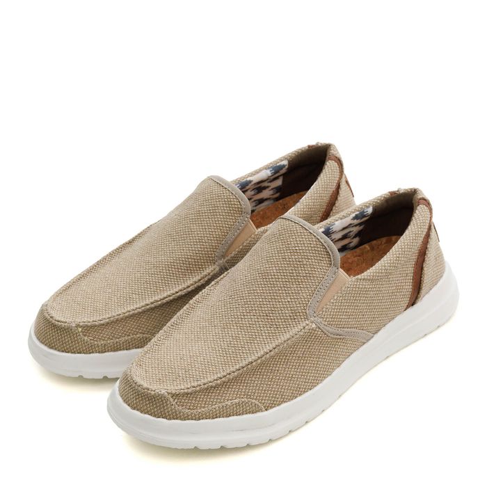 Бежевые слипоны YA001-011