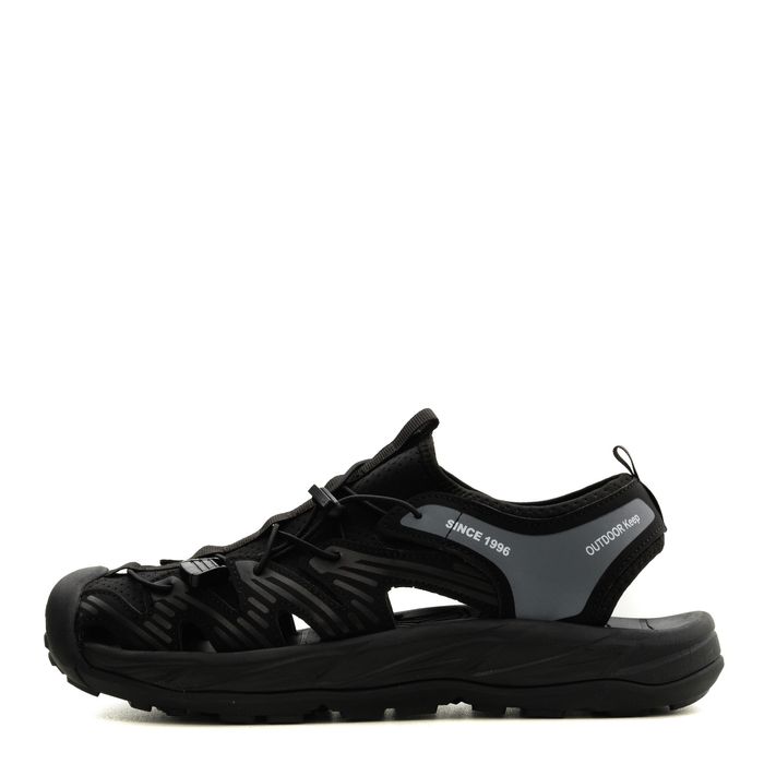 Чёрные сандалии YT015-011