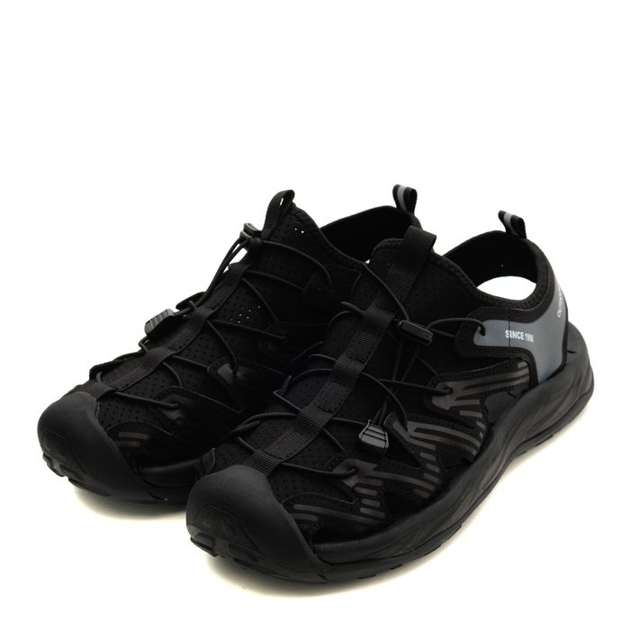 Чёрные сандалии YT015-011