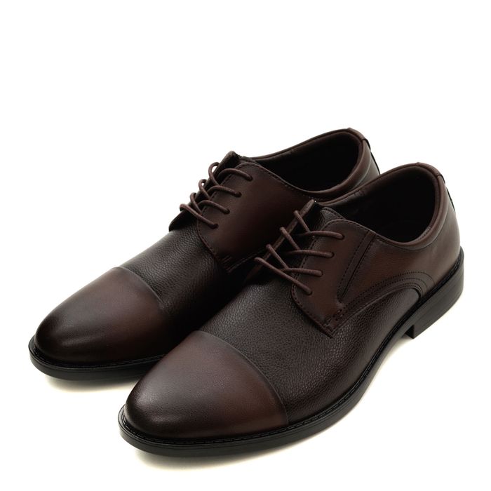 Коричневые полуботинки ZD150-011