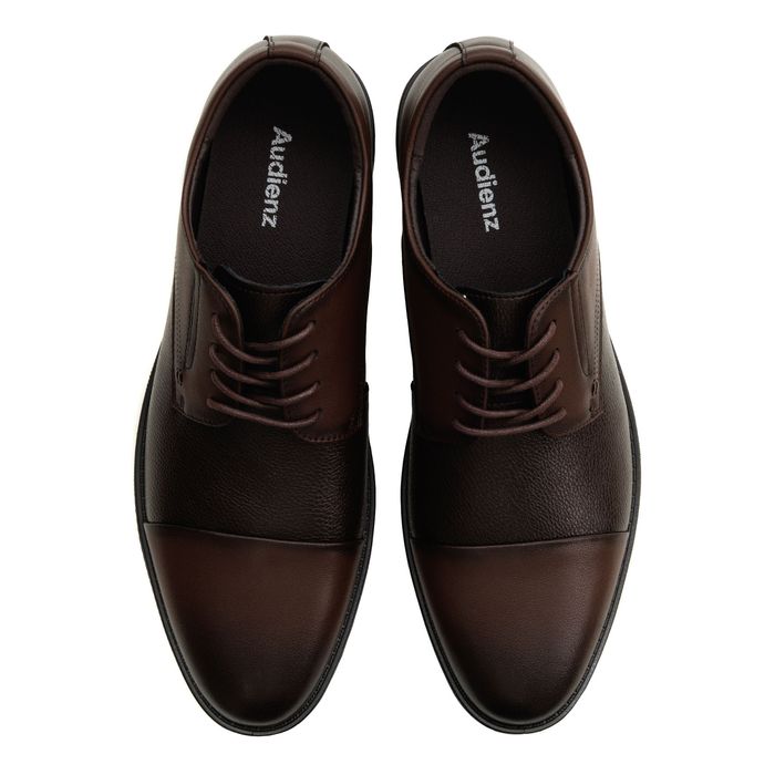 Коричневые полуботинки ZD150-011