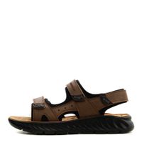 Коричневые сандалии ZN053-016